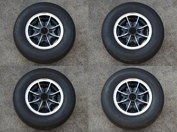 DUNLOP D1 12インチ ホィール4本 DUNLOP D1 12インチ ホィール4本 【公式通販】